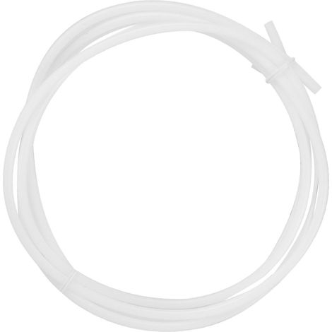 Tube PTFE Blanc 1.75mm pour Imprimante 3D (Diamètre Intérieur 2mm/Extérieur 4mm) - 2m de Longueur