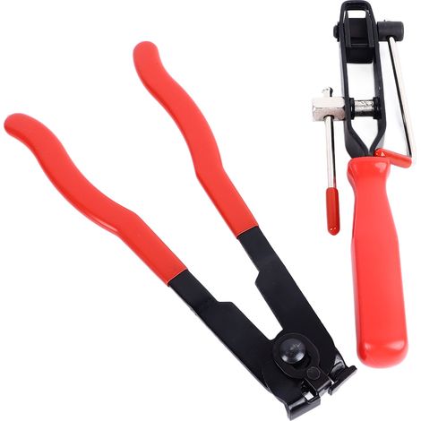 pinces de serrage à coupe buccale, pinces de serrage pour faisceaux, pattes de levage pour tuyaux d'échappement, pinces à billes, outils de réparation automobile (1/5)