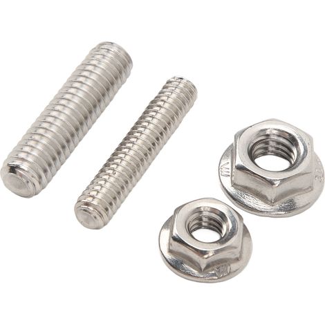 Kit 18 goujons de carter en acier inoxydable 304, écrous et vis de rechange pour Chevy Small Block SBC 283 327 350 400 (1/5)