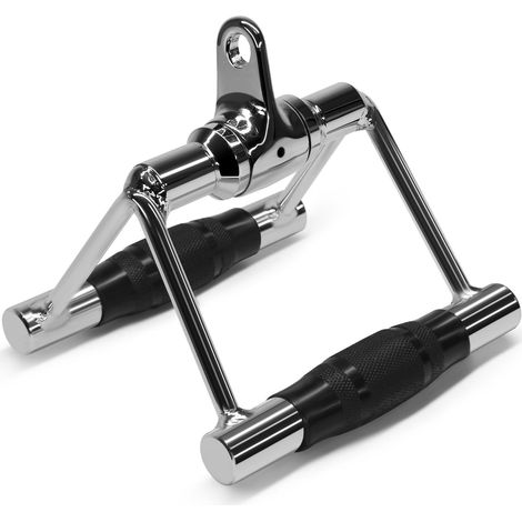 Corde à triceps, barre en forme de V, barre rotative, poignée en D simple, ensemble de fixation de machine à câble à double poignée (1/3)