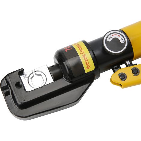 GARRYFIZH Pince hydraulique 6 tonnes, outil de sertissage à pression portable intégral, 16 matrices YQK-70 (1/5)
