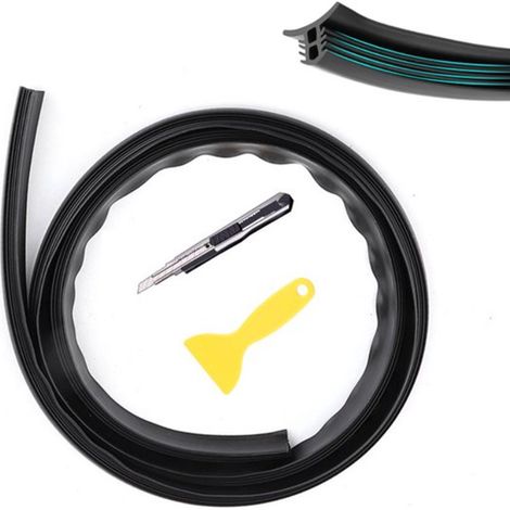 Autodichtung 1,6 Meter – Gummidichtung – Zierleiste – Schalldämmend – Wasserdicht – Staubdicht – Selbstklebend (1/5)