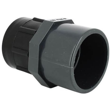 Raccord S60X6 cuve eau - Sortie PVC 63/75 mm (1/4)