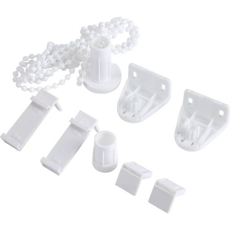 Ensemble Embrayage Chaîne de Store Enrouleur Perle Ajustable pour Store Rideau Voilage Tube 17mm Kit d'accessoires Support de Roue d'embrayage poulie latérale kit de réparation De Haute qualité (1/5)