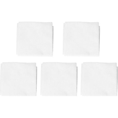 Lot de 5 étamines réutilisables en mousseline de coton biologique pour la fabrication du tofu et le filtrage du lait de noix (ustensile de cuisine) (1/3)