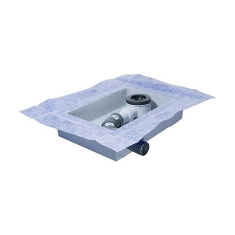Desagüe grande ULTRA FLAT S. DN 50. 460x320x100mm. derecha