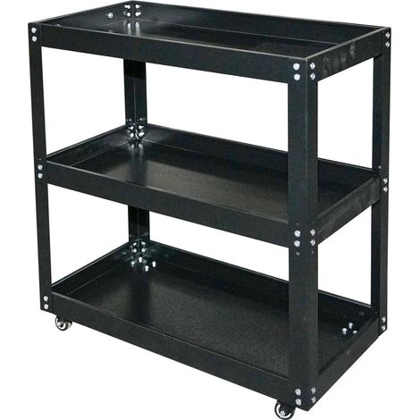 Carrello da officina Carrello portautensili Carrello per Attrezi 750x700x360mm (1/5)