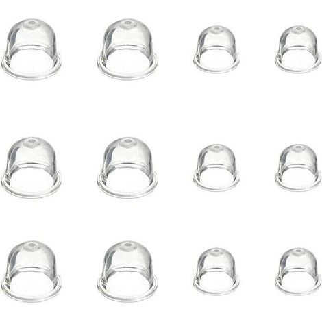 12-teilige Primerpumpe, kompatibel mit 19-mm- und 22-mm-Vergaserzubehör für Freischneider, Kettensägen, Laubbläser und Rasenmäher (1/4)