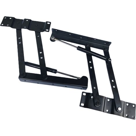 2 Pièces Ressorts pour Charnières de Meubles, Relevage Avec Ressort Charniere, Acier Laminé à Froid Charniere Relevable pour Table Basse, Table, Accessoire Lit Escamotable (1/4)