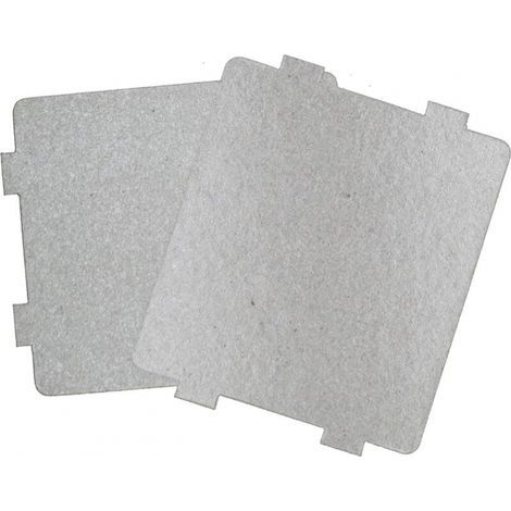 2 pièces de four à micro-ondes pièces de mica accessoires d'accessoires d'isolation thermique super épais, couvercle de guide d'ondes pour Frigidaire (1/3)