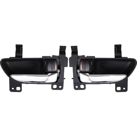 1 paire de poignées de porte intérieures chromées pour Subaru Impreza Forester 2007-2009 61051-FG031-VH 61051FG030JG 61051-FJ020-VH
