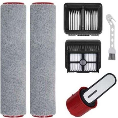 Accessori H12 Pro FlexReach per Dreame H12 Pro FlexReach / H15 Pro Ricambi per aspirapolvere a secco e a umido Set di accessori da 5 pezzi Include 2 rulli spazzola, 2 filtri di ricambio, 1 spazzola (1/5)