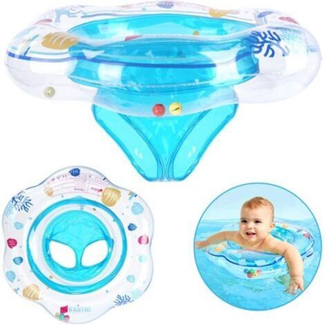 Bouée Bébé, Anneau de Natation pour bébé, Bague de Natation pour bébé Flottant avec siège, Flotteur de Piscine Convient aux bébés de 6 à 36 Mois (1/5)