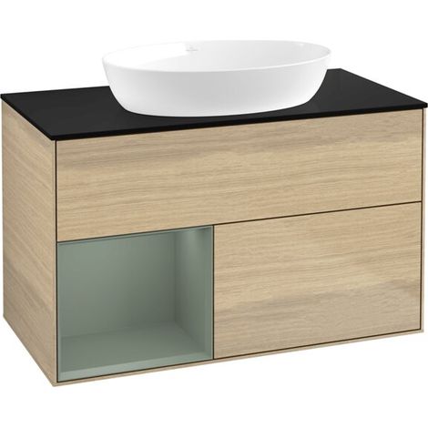 Villeroy & Boch FA12GMPC Armoire sous-lavabo Finion FA1 (1/2)