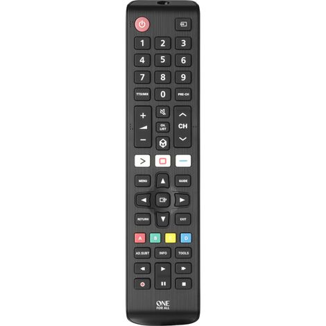 ONE FOR ALL URC4910 - Telecommande de remplacement pour TV Samsung (1/4)