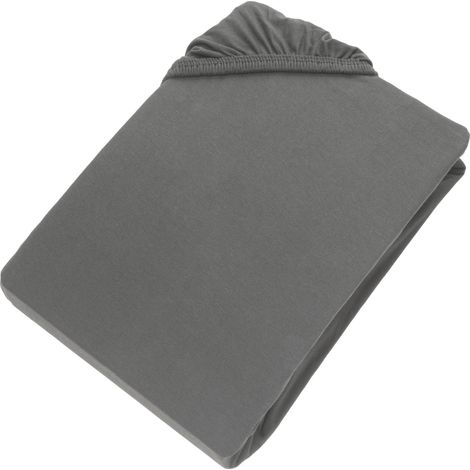 ESPRIT Spannbettlaken PREMIUM - 1 Stück 150x200 cm, Anthrazit