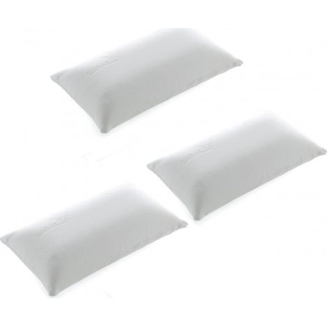 Cuscino Pack da 3 viscoelastico termovariabile Wendy 90/70/70cm