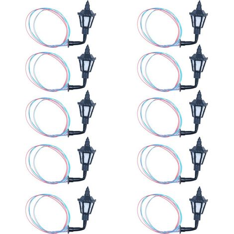 10pcs 3V 35mm Modèle Sable Table Jardin Applique Lampe Extérieure Lattern Appliques Murales (1/5)