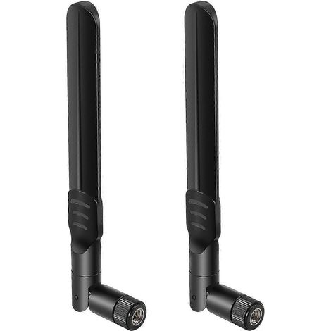 Antenne 4G LTE 8 dBi, connecteur SMA, lot de 2, compatible avec routeur 4G LTE, passerelle, modem hotspot téléphonique résidentiel et routeur Wi-Fi. (1/5)