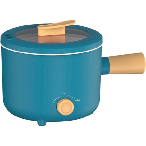 Cuiseur Électrique - 1,8 L - Revêtement Antiadhésif Céramique - 2 Régulations de Puissance (300 W / 600 W) - Poignée Amovible - Pour Studio Appartement Famille Réduite Hôtel (1/5)