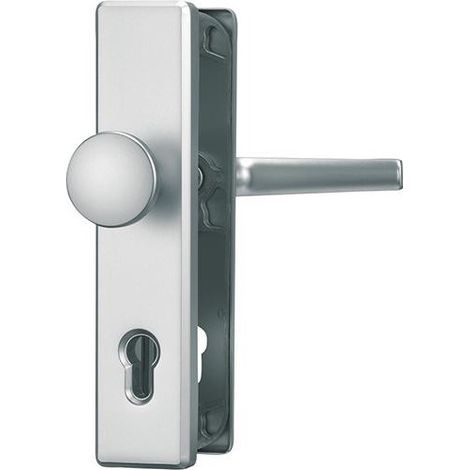 Tirador de puerta HLS214 F1 EK PZ10 / 92mm cuadrado