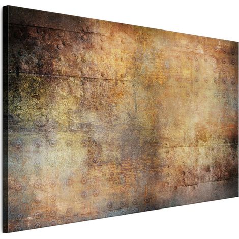 Tableau sur toile italienne 90 x 60 cm - style industriel - fonds et motifs. Tableau sur toile italienne 120 x 80 cm - style industriel - fonds et motifs. (1/5)