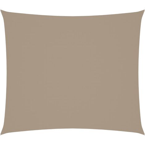 Maison Exclusive - Toldo de vela rectangular tela Oxford gris tau (1/5)
