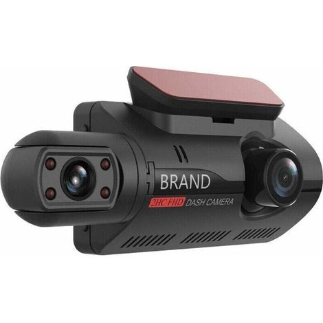 Caméra de voiture double 1080P – Champ de vision avant 170° et arrière 140° – Enregistrement en boucle avec capteur G – Facile à installer (1/5)