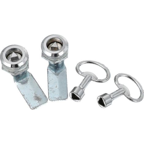 [RM]2 Ensemble de verrouillage triangulaire pour boîte de distribution - Verrouillage créatif pour armoire électrique (1/2)