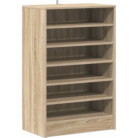 Maison Exclusive - Zapatero madera contrachapada roble Sonoma 60x (1/5)