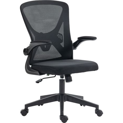 Vinsetto Mesh Office Chair Computer Chair with Swivel Wheels for Home Office