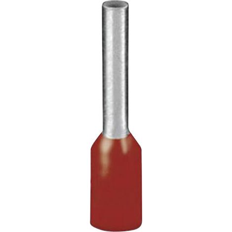 Embout simple d'extrémité de câble Phoenix Contact A 1 - 6 3200247 1 mm² x 6 mm non isolé métal 1000