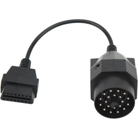 [JAMAIS UTILISÉ]Cble adaptateur OBD II 20 broches vers connecteur OBD2, cble rond pour outil de Scanner de Diagnostic (1/4)
