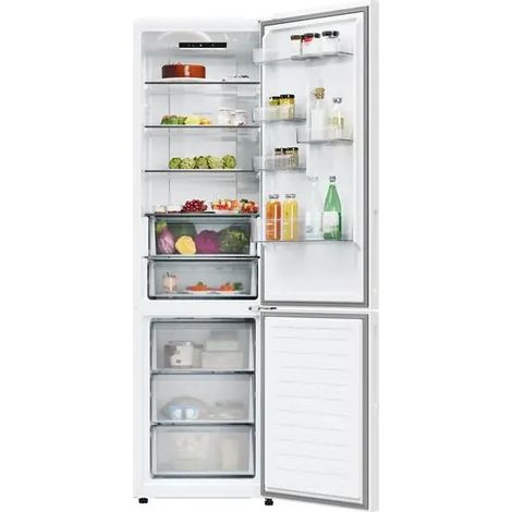 CANDY Réfrigérateur combiné 2 portes 409 litres total no-frost - ECN2CQTEW206
