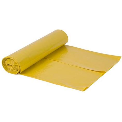 Säcke ROLO MagicHome, 120 Lit., Recycling, gelb, Pack. 15 Stk., extra stark, 50 µm (1/2)