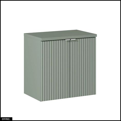 Meuble sous vasque - 60 cm - avec Plan - ROSEAU (1/5)