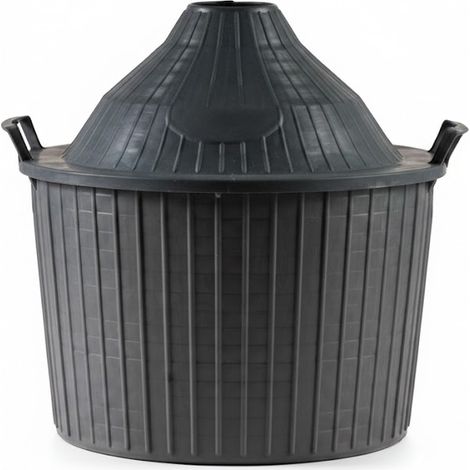 CESTO A CUPOLA IN PLASTICA PER DAMIGIANE  lt.54  chiuso