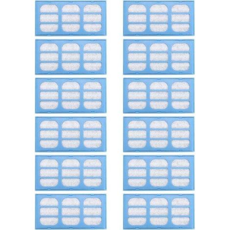 Filtro compatible con Catmates, filtro de repuesto para fuente de agua para gatos, paquete de 12 (1/5)