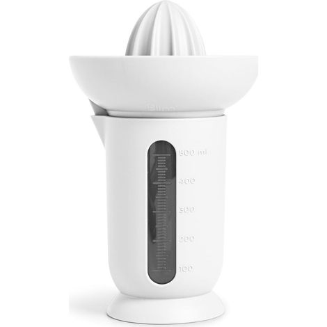 Set presse-agrumes UFO + carafe QB Arctic White – Presse-agrumes et doses faciles – Fabriqué en Italie (1/5)