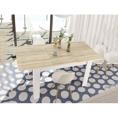 Tavolo Allungabile - 8 Posti Allungabile, Marrone Rovere, -, 190x90x78h cm BethlehemPA (1/4)