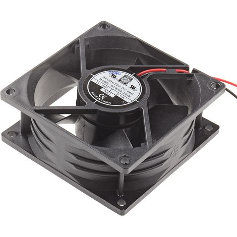 Ventilateur axial RS PRO 24 V c.c., 84.9m³/h, 80 x 80 x 32mm, 2.2W ( Prix pour 1 ) (1/2)