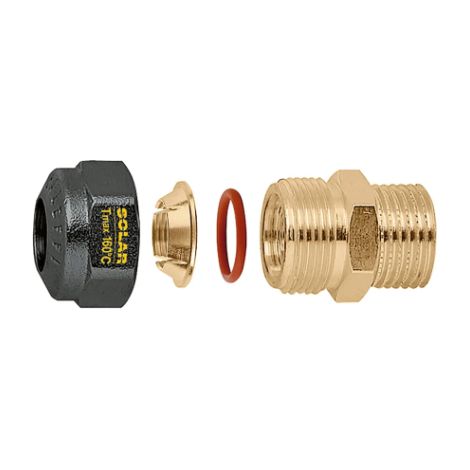 O-Ring mechanischer Anschluss Caleffi 2544 3/4 M - Ø22