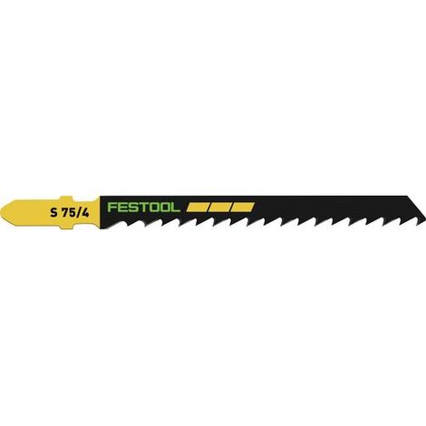 Festool Hoja de calar S 75/4/25 Wood Basic