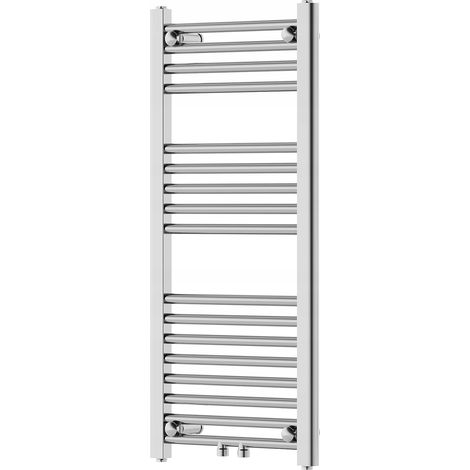Radiador secatoallas eléctrico 244W 90x40x3cm, Cromo (1/4)