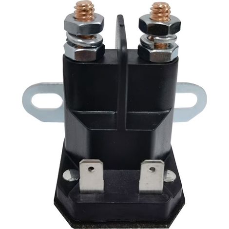 Solénoïde de démarreur compatible avec les références 862-1211-211-16, 725-04439 et AM138068 12 V, 4 bornes (1/5)