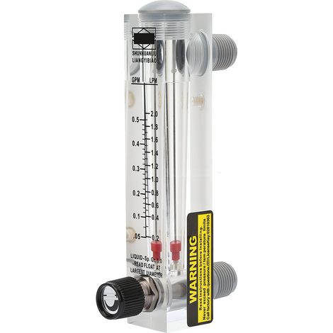 Débitmètre à bouton LZM-15T 0,1-0,5 GPM, mesurant ZG1/4". (1/5)