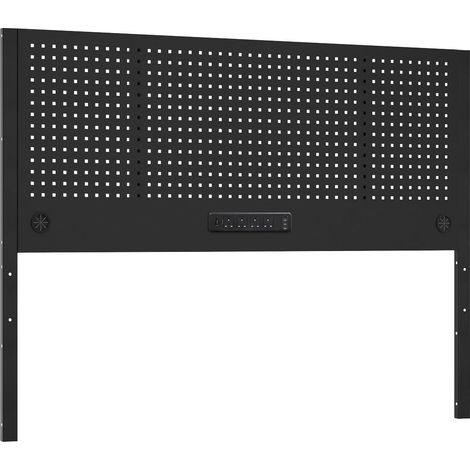 Sealey APMWB72PB Superline PRO Modular Pegboard Back Panel with Power Bar 1800mm