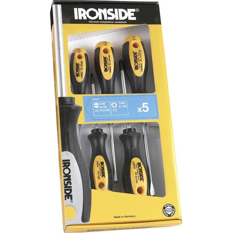 Juego de destornilladores 120501/01650195118 IRONSIDE