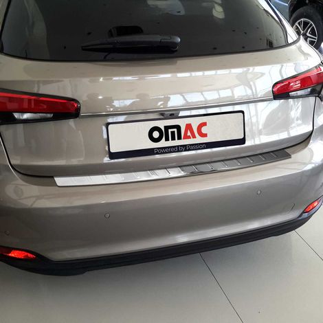 OMAC Ladekantenschutz Stoßstangenschutz für Fiat Tipo Kombi 2015-2026 – Edelstahl Chrom (1/5)