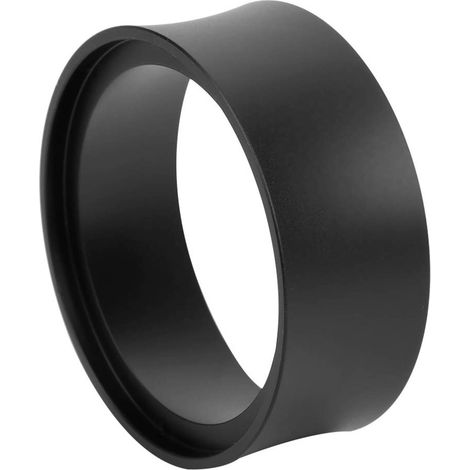 Universeller Dosierring aus Aluminiumlegierung für Kaffeepulver, passend für 58-mm-Griffe, schwarz (1/5)